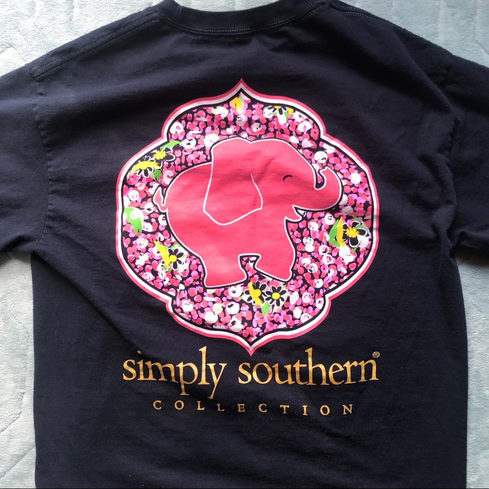 Simply Southern Navy Blue Long-Sleeve